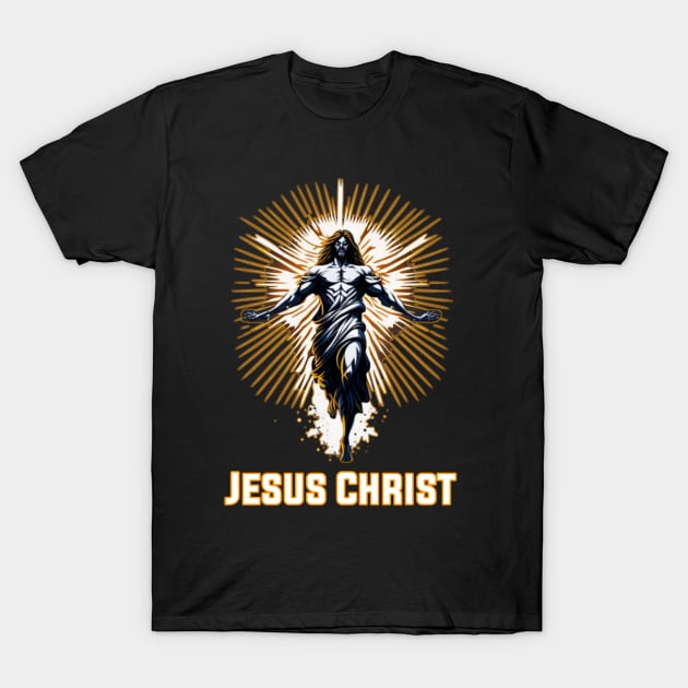 Jesus Christ the savior T-Shirt by sukhendu.12